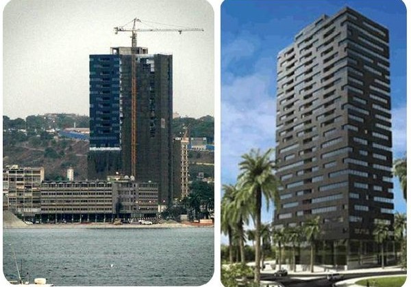 Terawatt conquis la grande oeuvre de Edificio Baía a Luanda